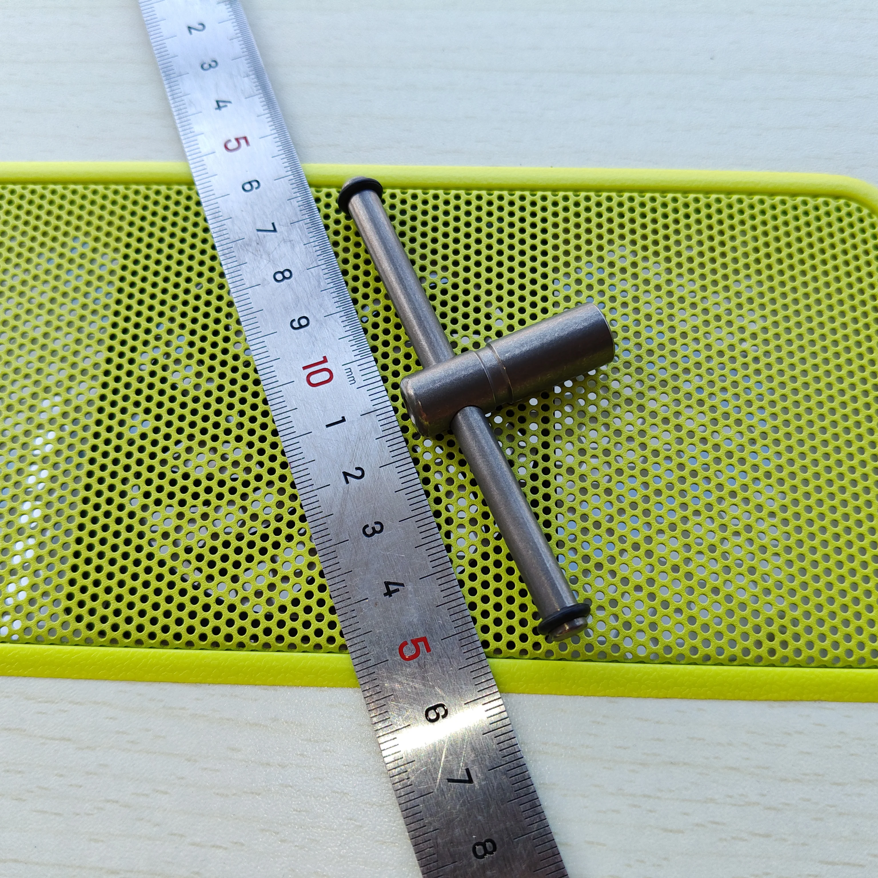 Titanium Alloy T-Shaped Socket Wrench Set, EDC Hex Bit Removal Tool,Compatible with 6.35mm Bit