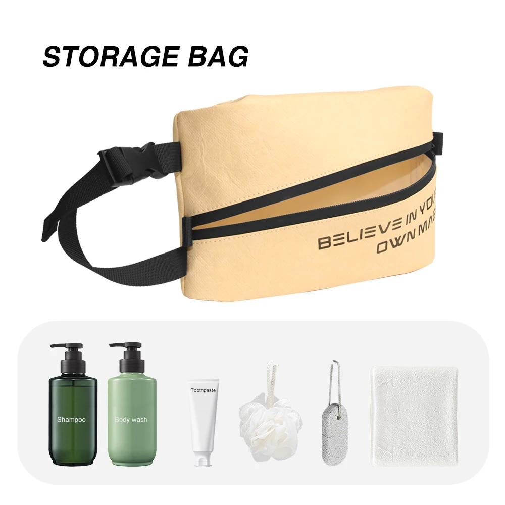 حقيبة غسيل محمولة متعددة الوظائف للسفر مقاومة للماء ومقاومة للاهتراء ومتعددة التخزين وحقيبة مكياج ذات سعة كبيرة #3