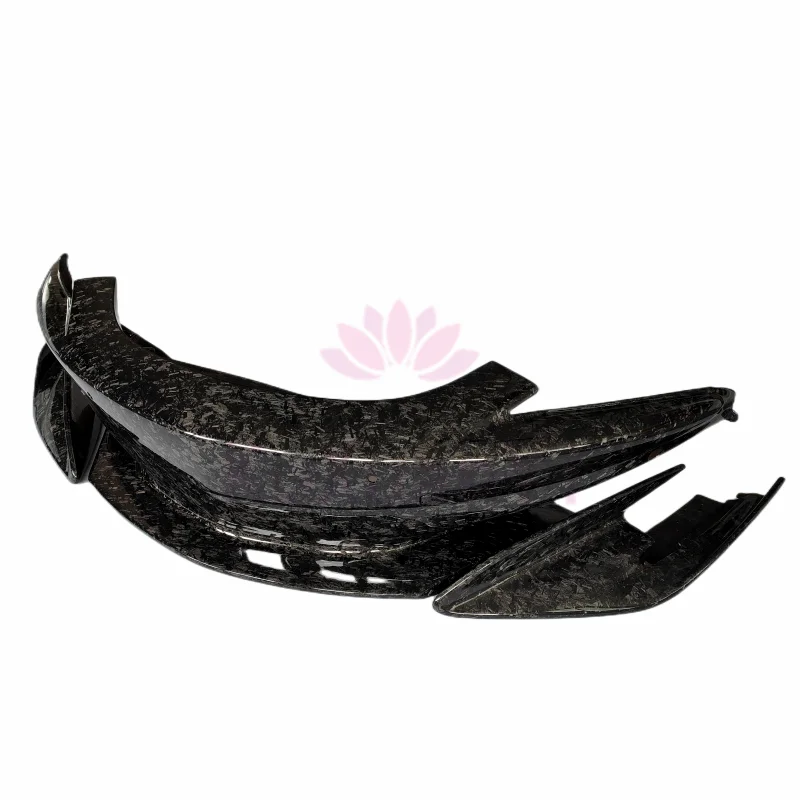 

Для McLaren 540C 570S 570GT 600LT обновленный 600LT стиль кованое зернистое углеродное волокно комплект переднего бампера