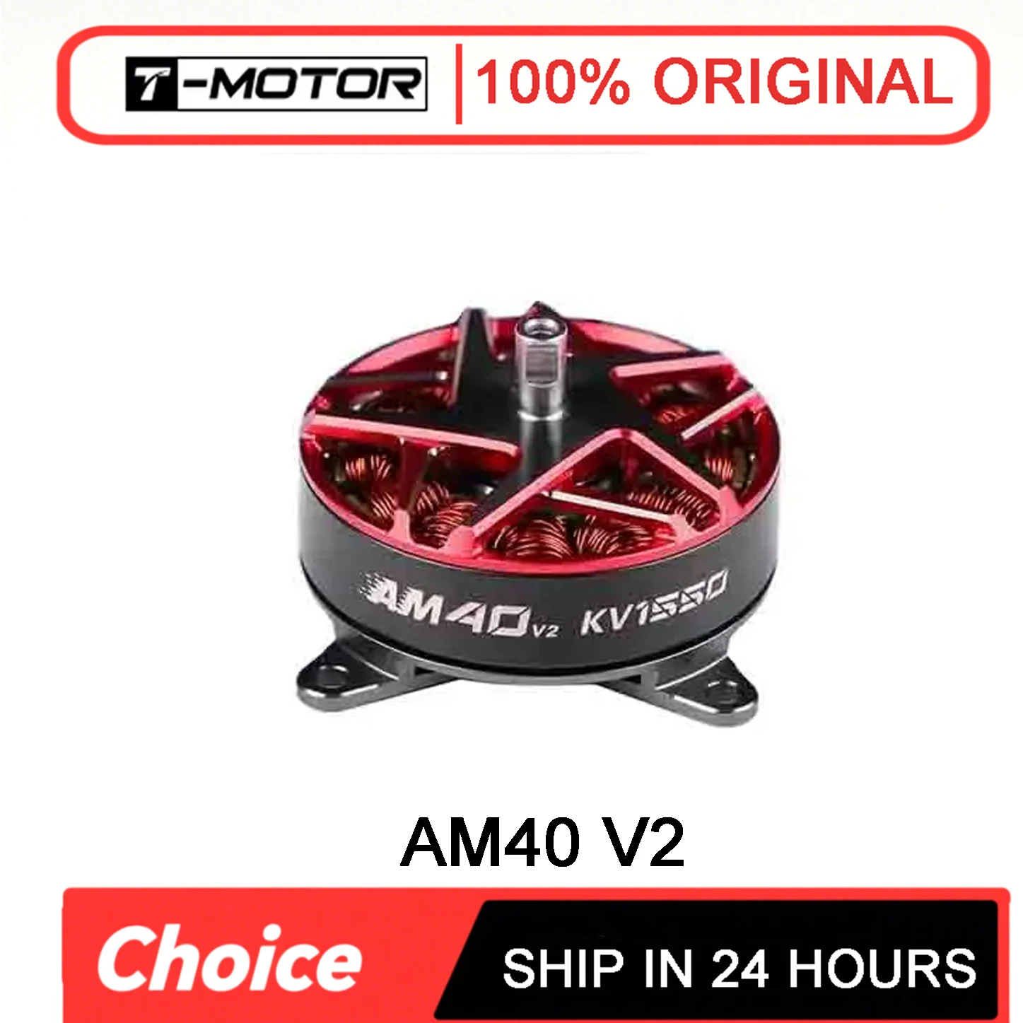 3D/4D F3P Motor V2: T-Motor AM40, KV1550/KV1880 for 2-3S, Optimized for Indoor Aerobatic Airplane Accessories RC