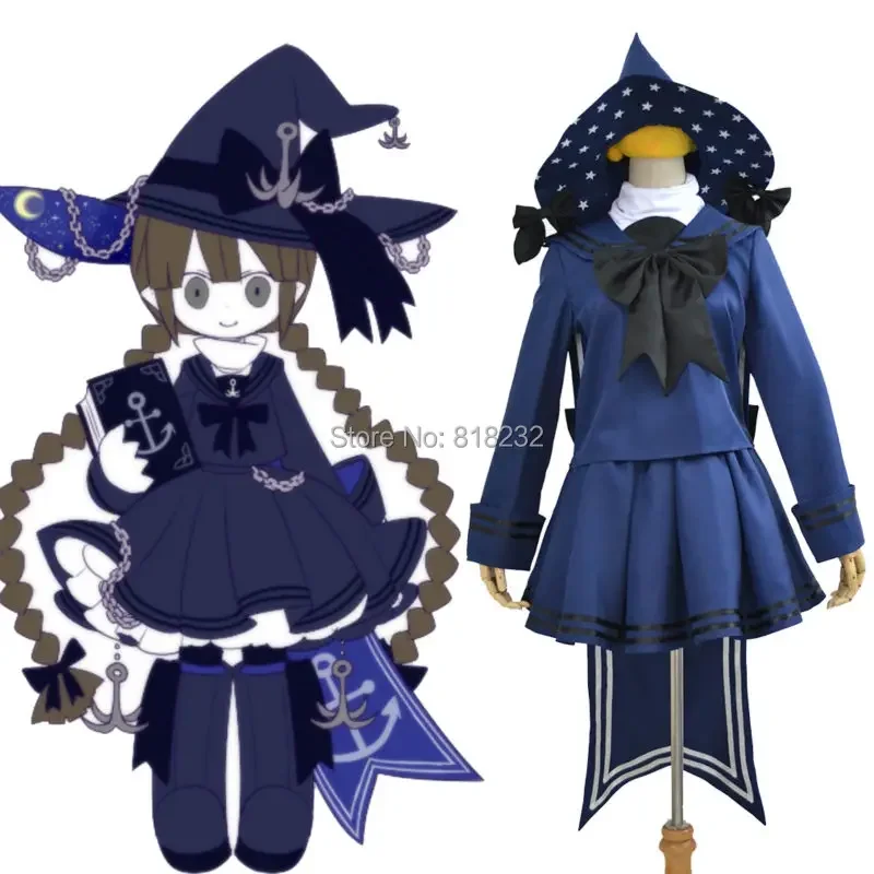 Wadanohara And The Great Blue Sea Sailor Suit Uniform Outfits Anime Games Customize Cosplay Costumes