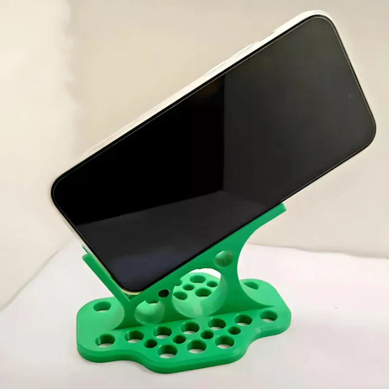 

Боковой держатель для телефона для кровати. Дизайн с защитой от падения без помощи рук и эргономичным изогнутым основанием, нескользящая ручка для гостиной — предотвращает число