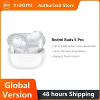 Global Version Xiaomi Redmi Buds 5 Pro Up to 52dB Active Nolse Cancellation 38 Hours Long Battery Bluetooth TWS Earphone