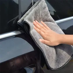 SEAMETAL Microfiber Car Wash Towel 100X40cm Lint-Free Car Cleaning Towels Ultra-Soft Drying Cloth Car Detailing Washing Tools