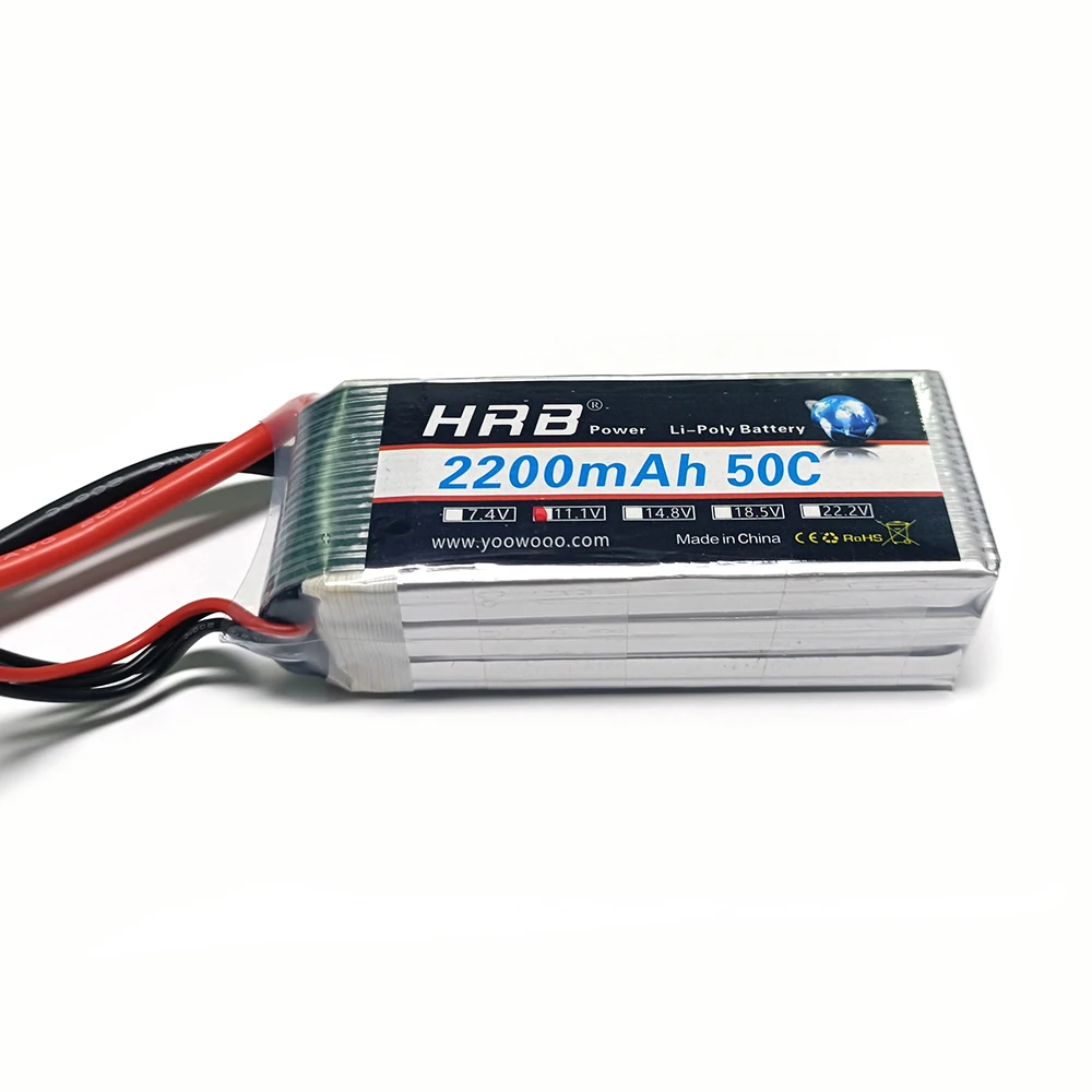 HRB bateria Lipo 2S 3S 4S 6S 1500mah 2200mah 2600mah 5000mah 6000mah 7000mah 4000mah 7.4V 11.1V 14.8V 22.2V T XT60 części do zdalnego sterowania