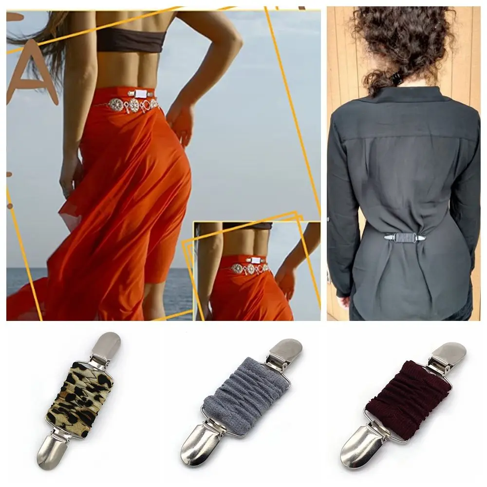 Dress Clips Back Cinch Multifunctional Clip Shirt Clips Shawl Clip Cardigan Collar Clips Fit Dress Cinch Clips to Tighten Dress