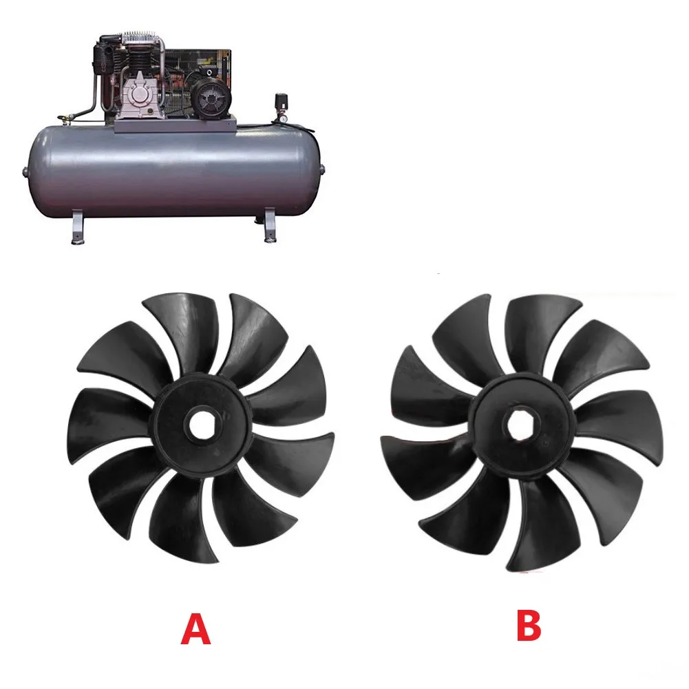 Compresor de aire, hoja de ventilador, equipo de taller metalúrgico, piezas de herramientas, herramientas de aire para compresor de aire de 1100W/1500W de alta calidad