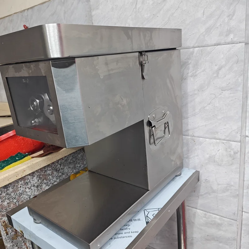 High-Speed Automatic Meat Slicing and Vegetable Cutting Machine   Brand New Condition