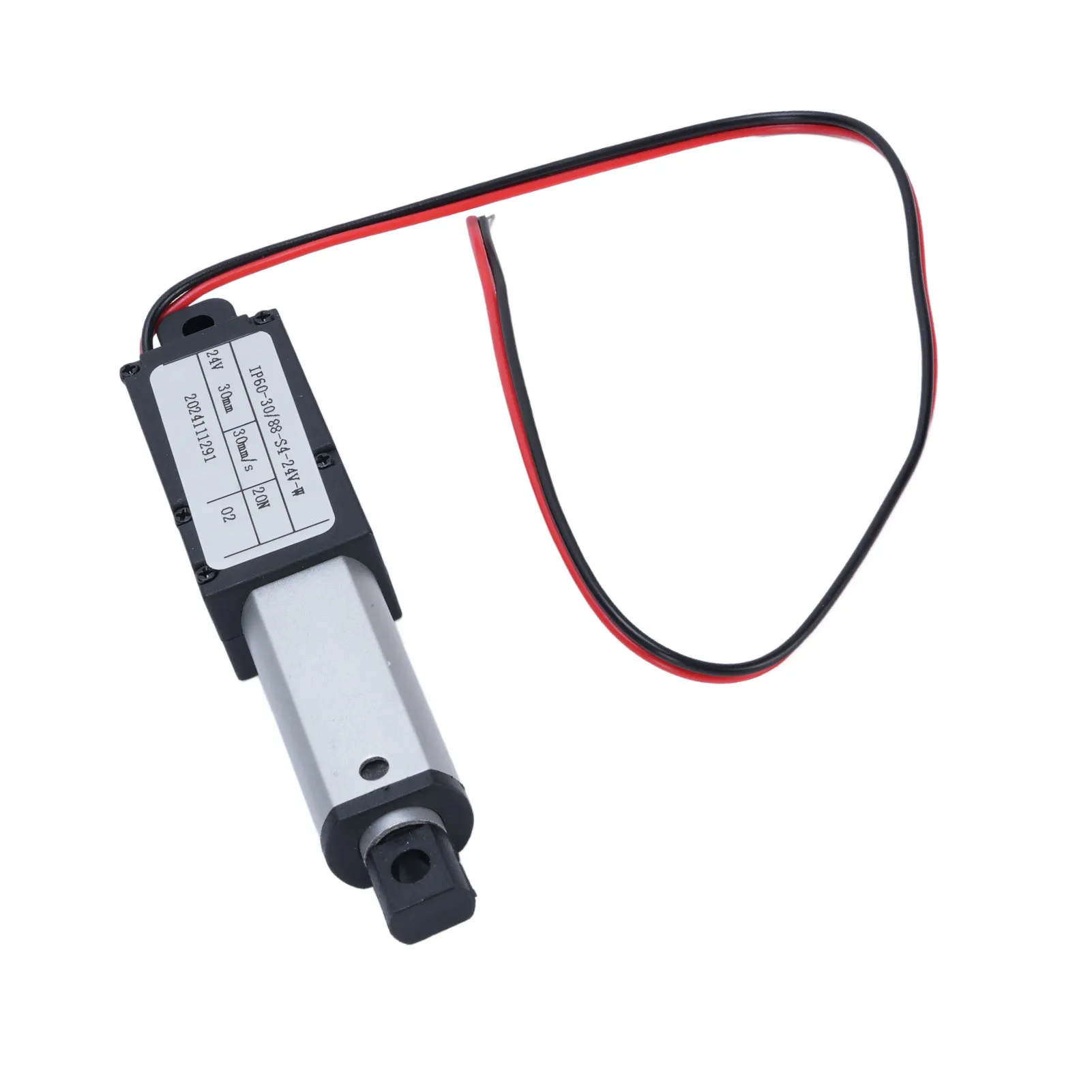 

Actuator Linear Actuator 30mm/s Aluminum Tube Electric Push Rod 24V Easy To Install 30mm Stroke Multi Safety for Sofa Robot TV