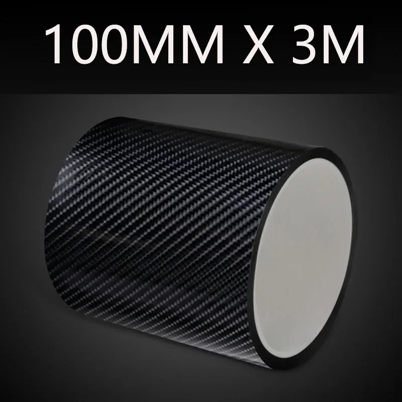 5D Carbon Fiber Car Stickers Protector Car Door Sill Sticker Scratchproof Stickers Protector Auto Bumper Strip Car Protect Tape view 6