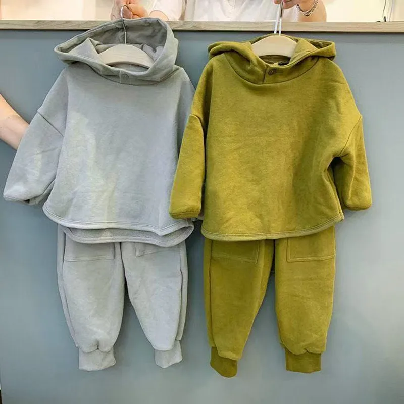 

Kids Boys Autumn Suit 2025 New Children's Baby Cotton Long Sleeve Shirt Pants Two PieceSet Boys' Clothing