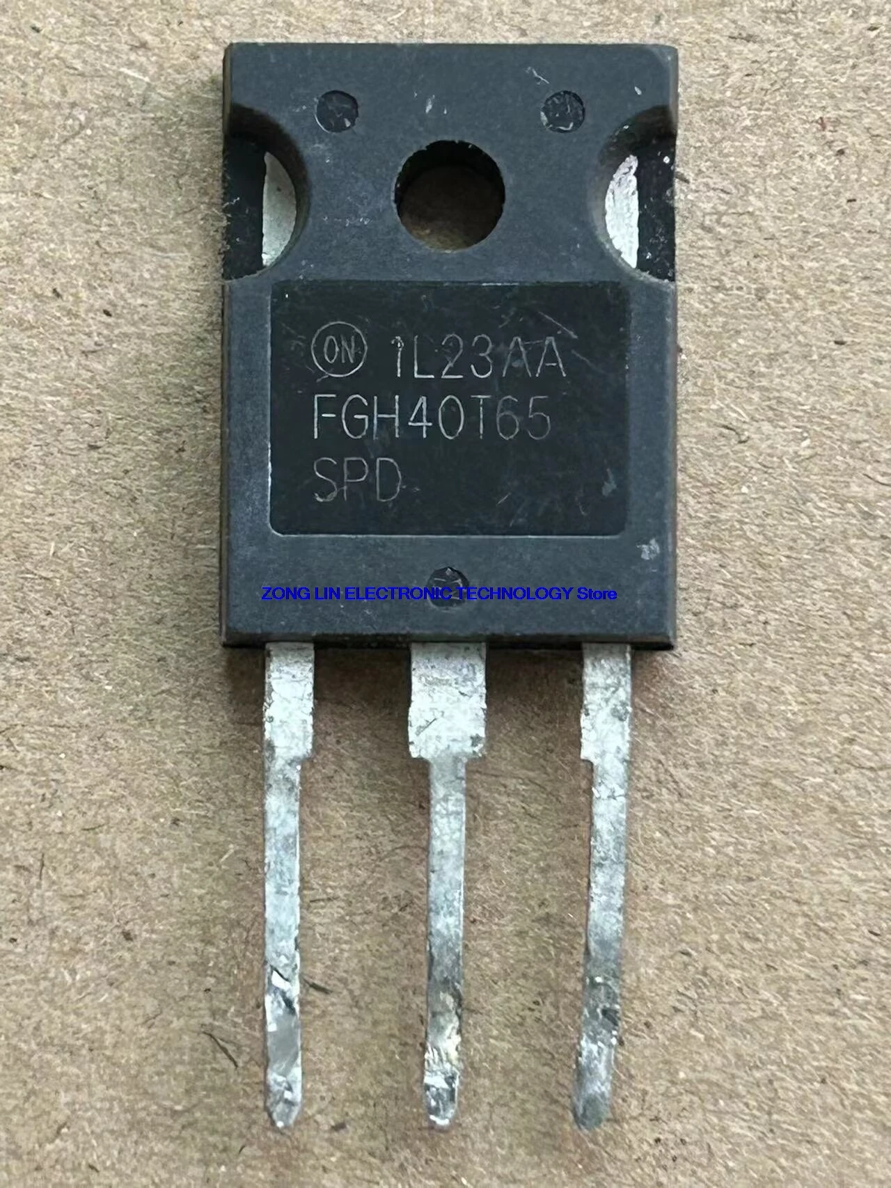 Original imported FGH40T65SPD 40A650V IGBT transistor inverter welding machine commonly used tube             5PCS -1lot