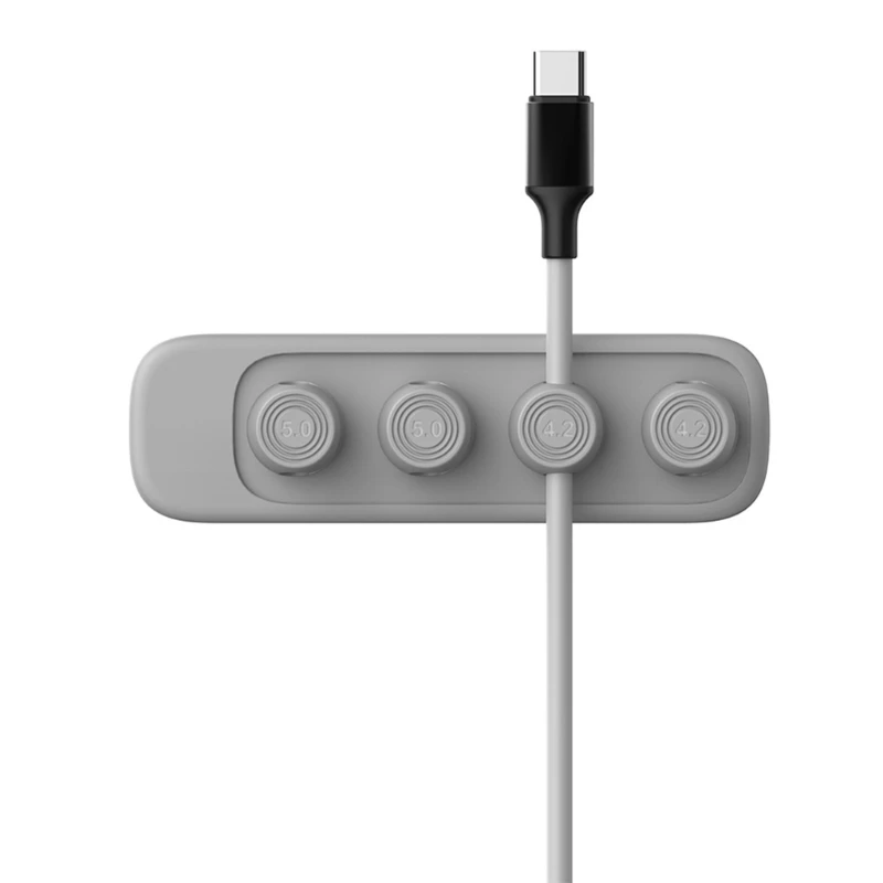 جهاز لف الكابل المغناطيسي، منظم سلك الطاقة الثابت ذاتي اللصق، أجهزة ذكية، مشبك حامل سلك الشحن