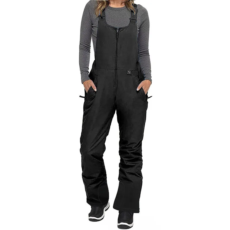 Winter Women\'s Ski Overalls Wear Snow Bib Waterproof Thermal Essential Insulation Snowboard Ski Snow Jumpsuit Snowboarding Pants