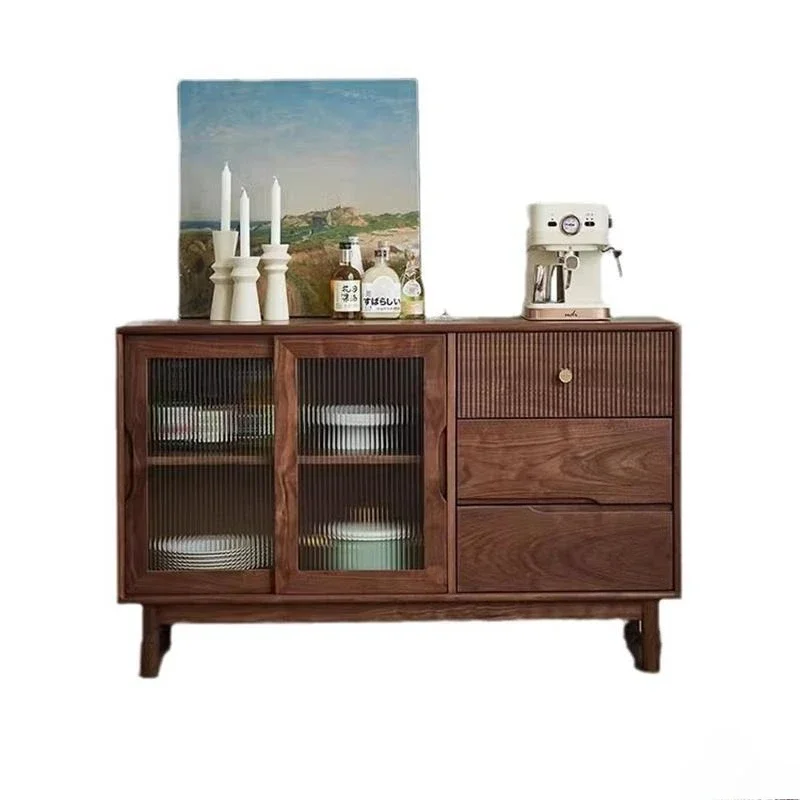 Restaurant wine cabinet storage modern simple small apartment storage cabinet