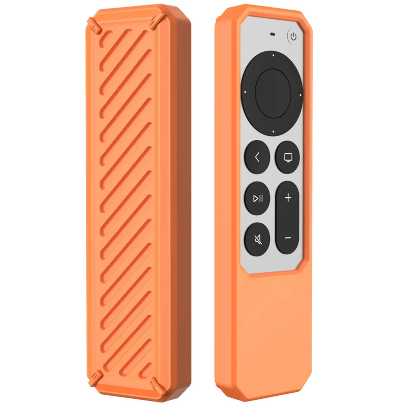 Apple TV 4K 6th Gen Remote Silicone Case Anti Scratch Full Protective Sleeve for 2021 Apple TV Remote Control