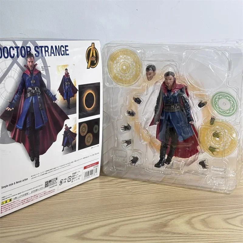 SHF Infinity War Dr Strange Action Figure PVC Desktop Model Ornaments Toys Room decoration Collection Children Birthday Gifts