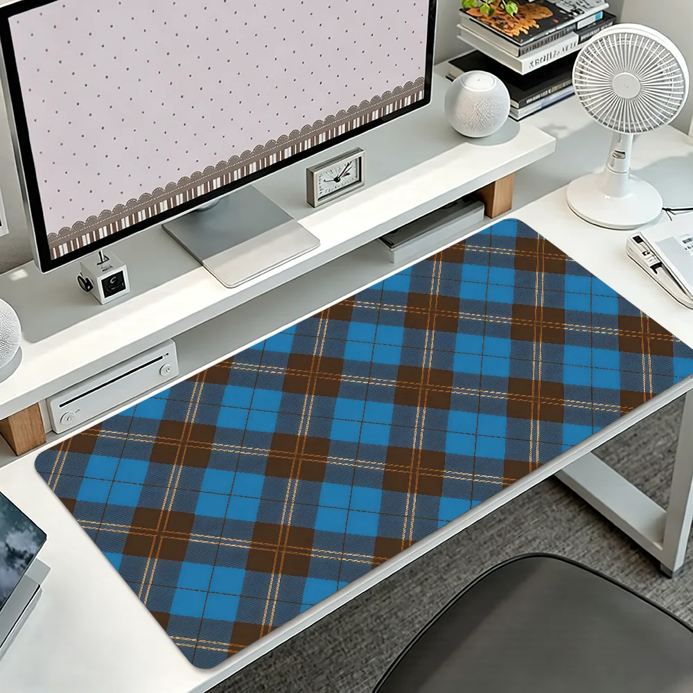 Striped Mouse Pad Mouse Pad Large Non-slip Lockedge Desktop Computer Desk Mat Keyboard Writing MousePad Office Gamer Student