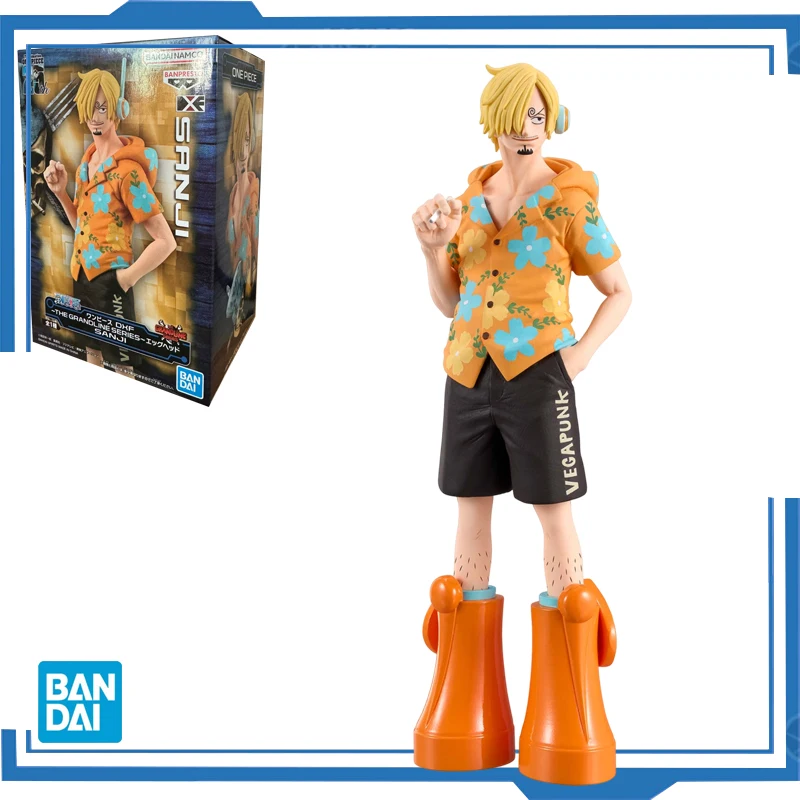 

Оригинальная фигурка Bandai Banpresto из аниме One Piece DXF Sanji The Grandline Men Egghead из ПВХ, коллекционные игрушки