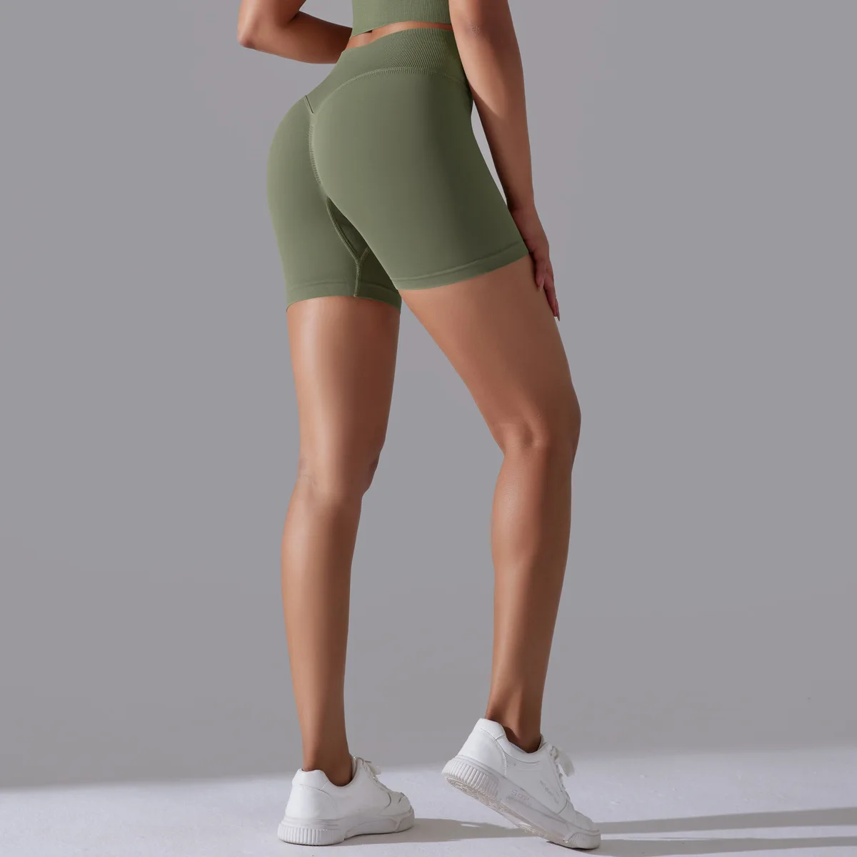 New Seamless Shorts for Women Yoga Shorts Push Up Booty Workout Gym Shorts Fitness High Waist Sports Short Women Clothing