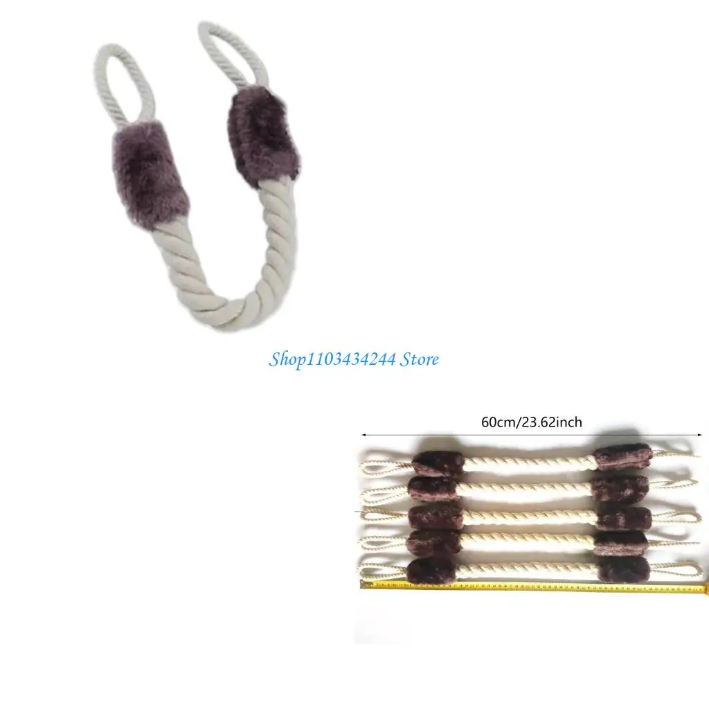 

Baby Safety Door Cord Washable Cotton Polyester Blended Door Restrict Wire Keep Door Open for Homes with Pet