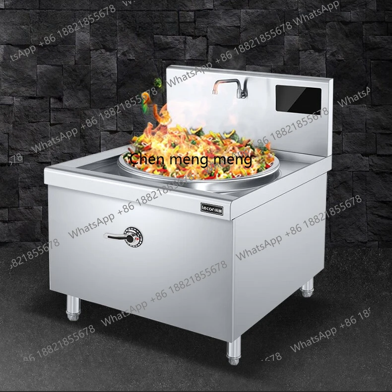 상업용 인덕션 쿠커 싱글 버너 대형 볶음 스토브 주방 볶음용 인덕션 쿠커 전기 가열