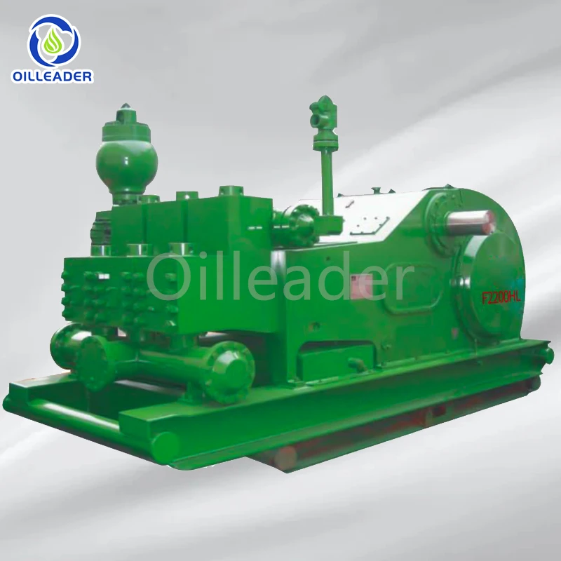 F1600 1600HP API معتمد من حقل الزيت مضخة مكبس المطين بالزيت الخام لجهاز الحفر مضخة الطين الثقيلة #4