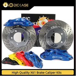 Big brake kit Dicase spider series 6 pot caliper front kit with 355*32mm rotors for Subaru brz