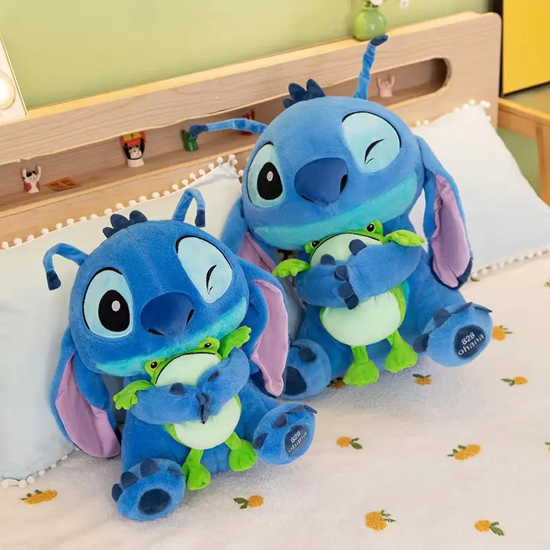 

Disney Stitch The Frog Dolls Lilo&Stitch Series Cartoon Toys Anime Soft Stuffed Dolls Pillow Toys Birthday Gift For Boys Girls