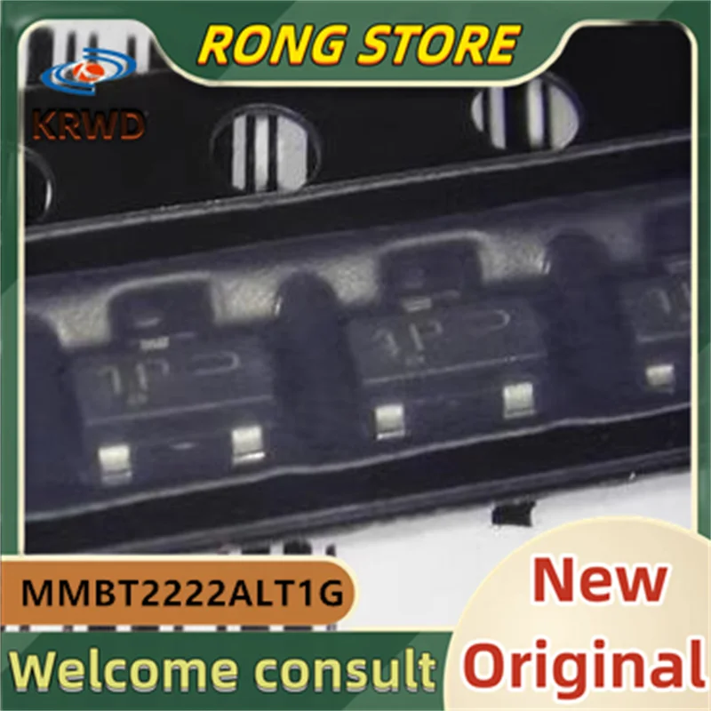 Новый и оригинальный чип IC SOT-23 mmbt22alt1g MMBT2222ALT1 mmbt222222alt MMBT2222AL MMBT2222A MMBT2222, 50 шт.