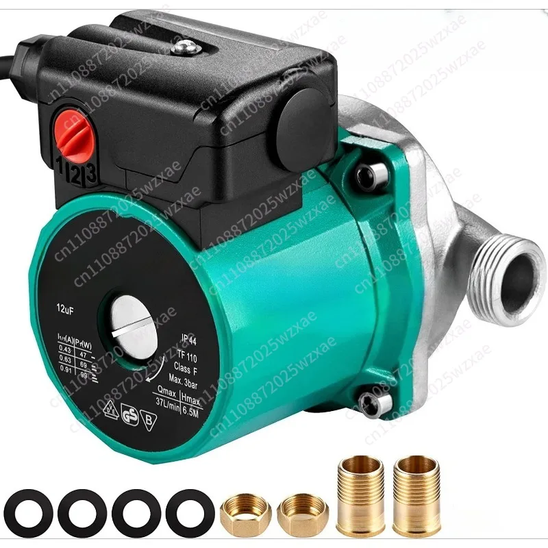 Hot Water Recirculating Pump, 93W 110V Water Circulator Pump, Automatic Start Circulating Pump NPT 3/4