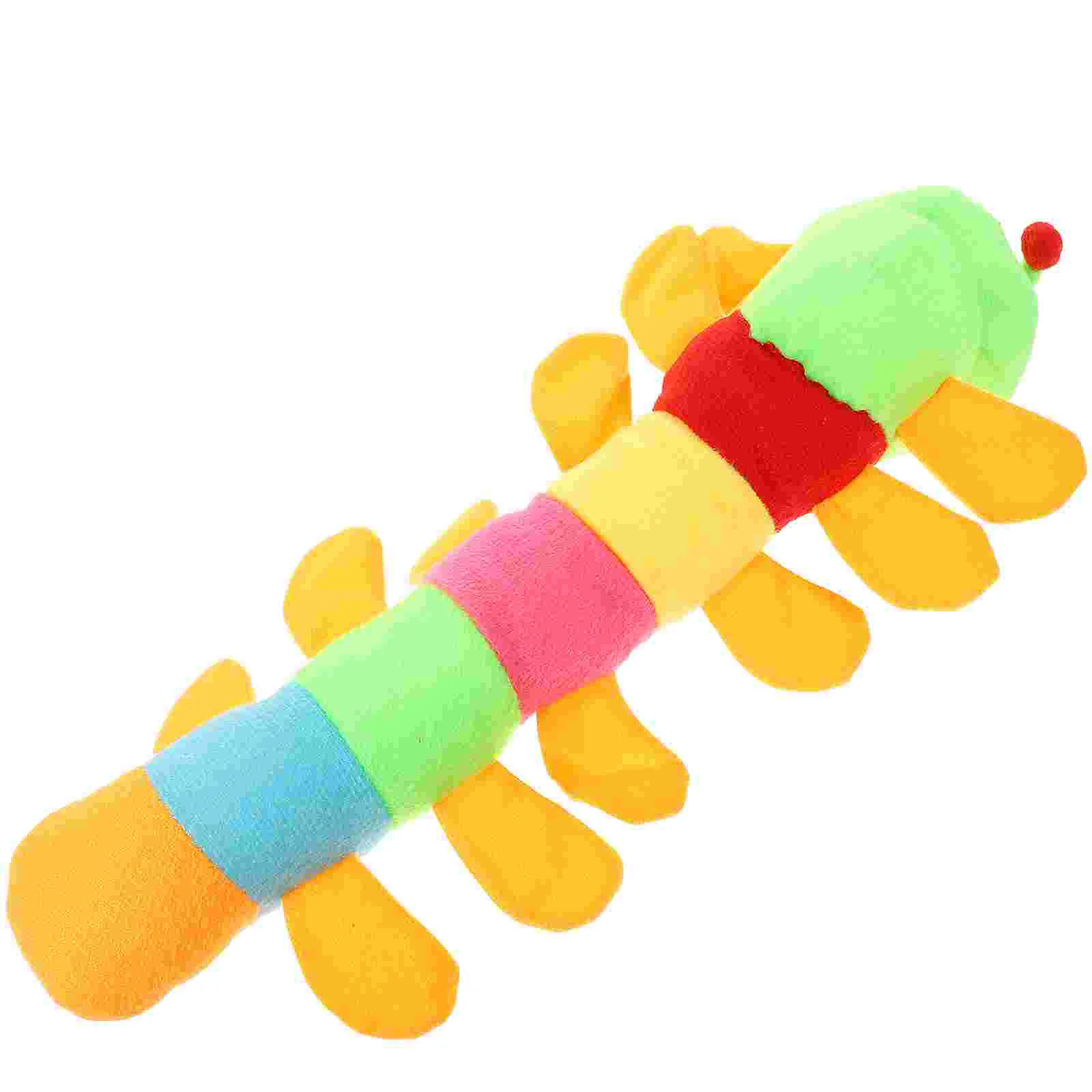 

Couch Throw Pillows Caterpillar Toy Giant Lovely Stuffed Comfortable Animal Short Plush Adorable Cartoon Toddlers Child Dog