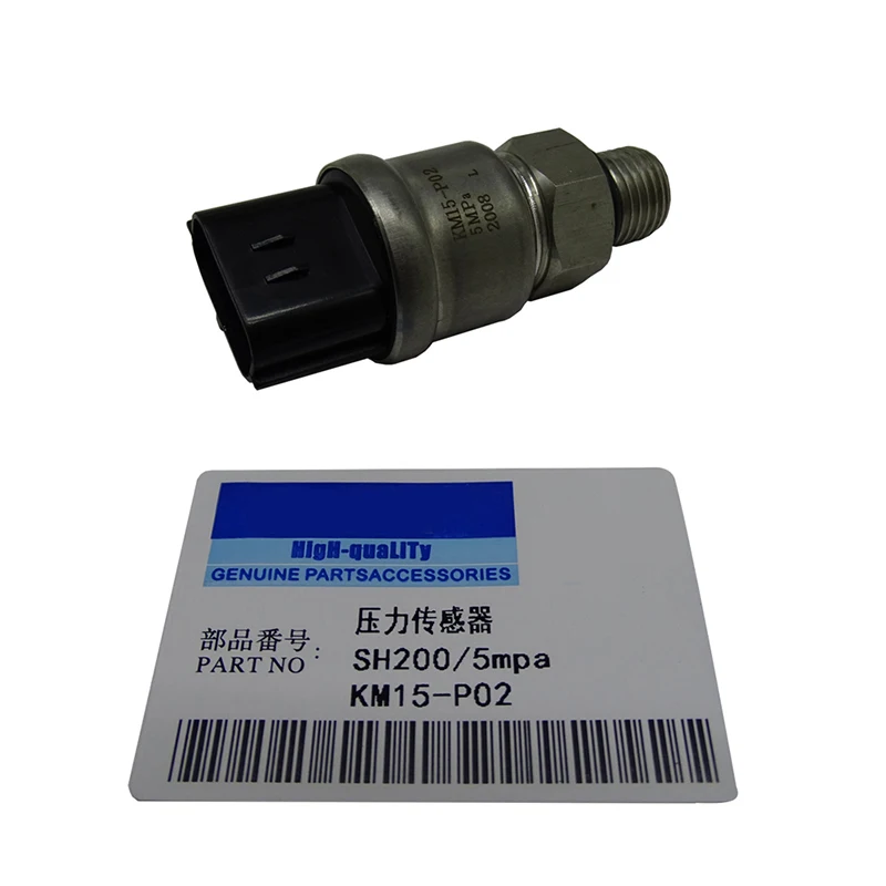 Low Pressure Sensor Switch KM15-P02 For Sumitomo SH200 SH210 SH240 SH250 Excavator