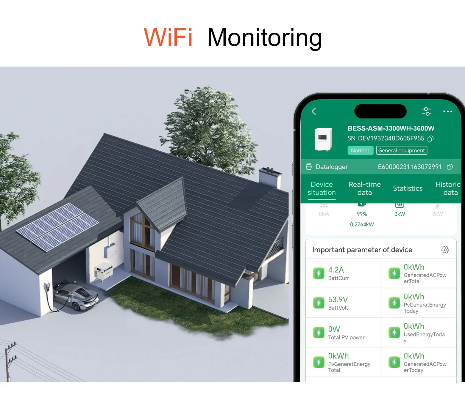 ASGOFT LFP بطارية محمولة نظام احتياطي للطاقة الشمسية نظيفة سكنية لتخزين الطاقة الشمسية وحلول منزلية يمكن الاتصال