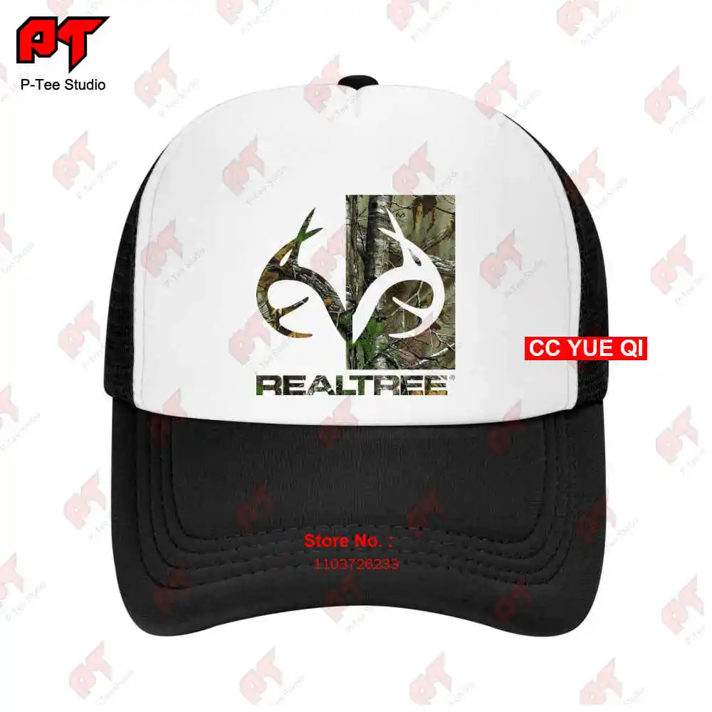 Realtree American Deer Buck Logo Hunting Camo Baseball Caps Truck Cap YUOJ