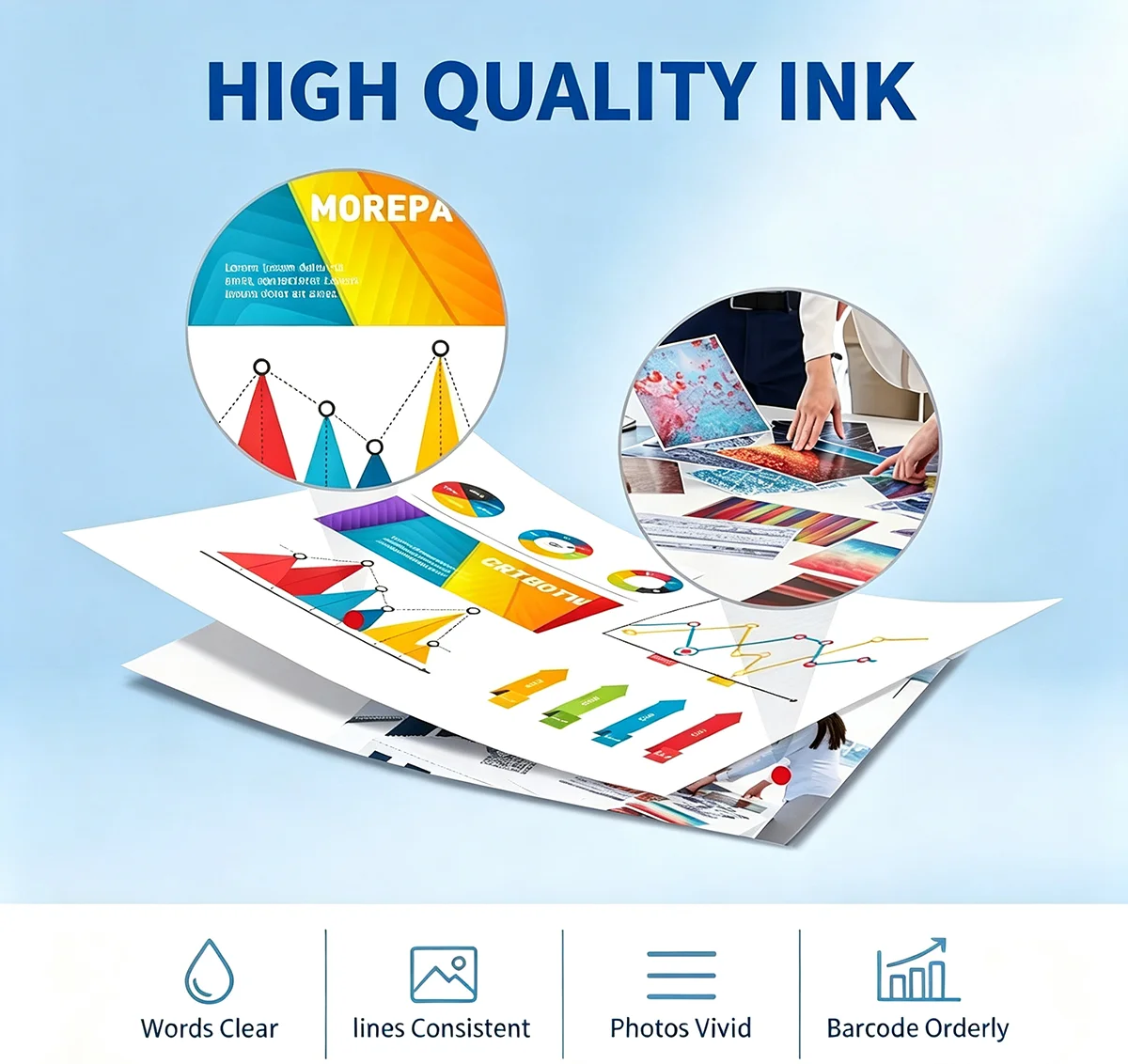 T5801-T5809 For Epson Stylus Pro 3800 3880 Compatible Ink Cartridges With 80ML Full Pigment Ink Chip T580100 T580200 9Colors view 5