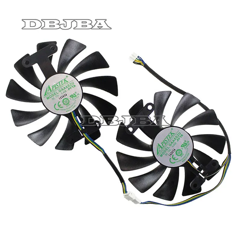 GAA8S2U GFM10012H12SPA 95mm DC 12V VGA Fan For ZOTAC GTX1070/1080 AMP ED 8GB