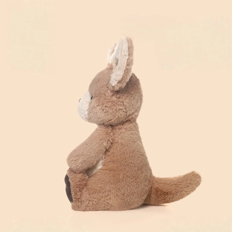 لعبة الكنغر صوفيا القابلة للعناق، وسادة حيوانات محشوة ناعمة للنوم، سرير محبوب، هدية للفتيات