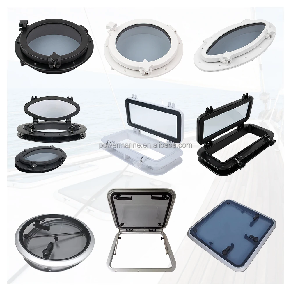 

Оптовая продажа: Новые пластиковые люки-окна для морских судов и яхт (овальные, круглые, прямоугольные)