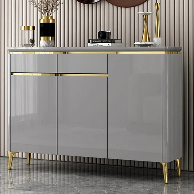 رف أحذية فاخر للمدخل منظم رف مدخل داخلي مدخل قاعة خزانة خذاء تخزين متعدد الوظائف منتجات Muebles المنزلية