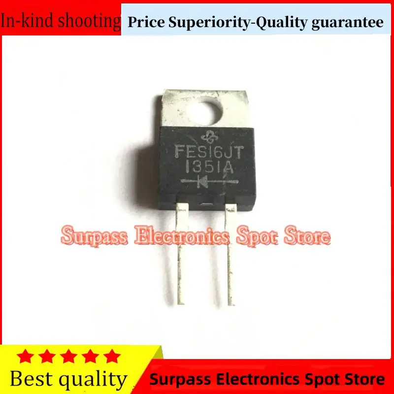 10PCS-100PCS  FES16JT-E3/45 TO220-2 VISHAY    Price Superiority-Quality guarantee