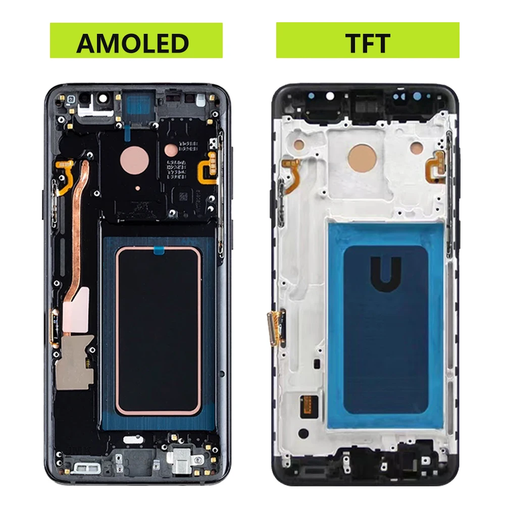 AMOLED S9 Plus LCD Display Screen For Samsung S9+ G965F G965U G965W LCD Replacement Display Touch Screen Digitizer S9 Plus LCD