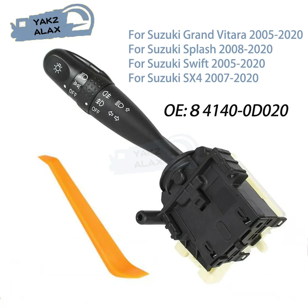 84140-0D020 Car Turn Signal Headlight Switch for Suzuki Splash Opel Agila 2008-2020 Suzuki Swift 2005-2020 Suzuki SX4 2007-2020