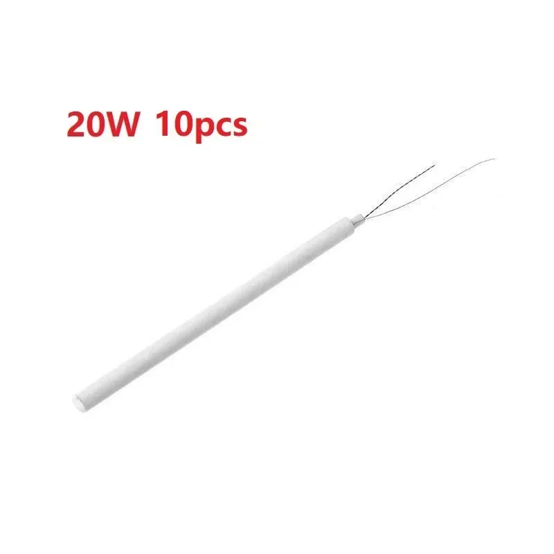 10 Buah Elemen Pemanas Besi Solder Listrik Pemanas Listrik Inti Keramik Dipanaskan Internal 220V 20/35/50W