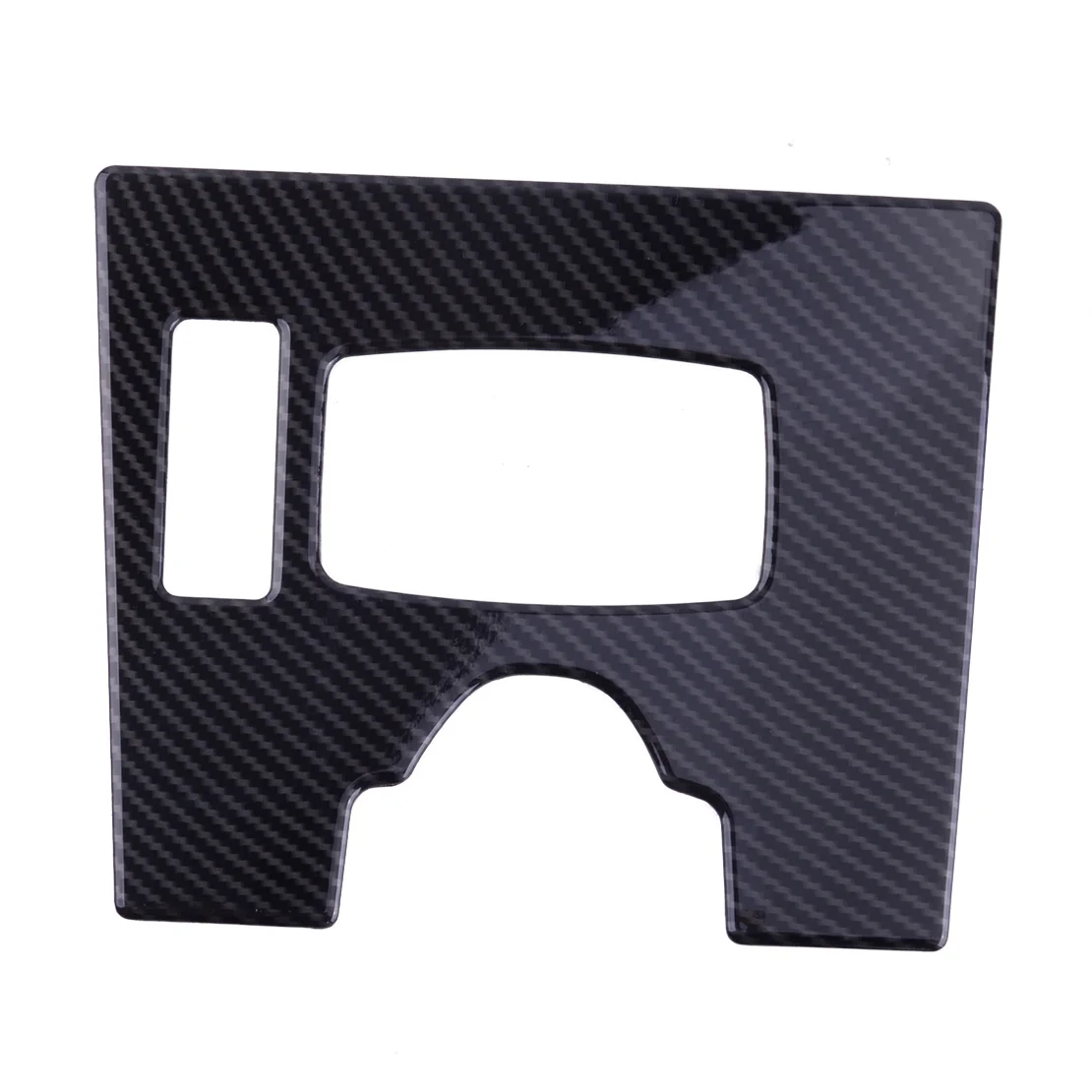 Central Console Gear Shift Panel Cover Trim Carbon Fiber Style ABS Left Hand Drive Fit for Mercedes Benz E Class W212 2014-2015