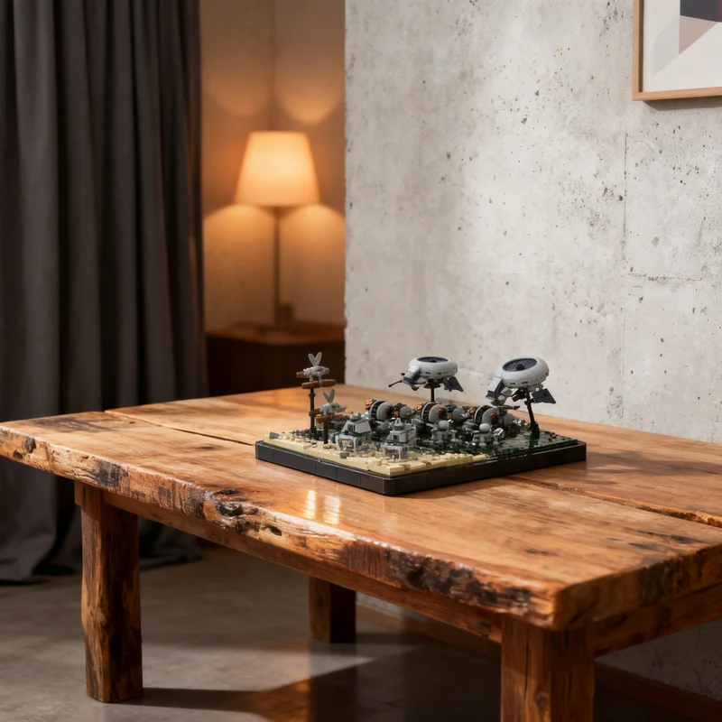 

1069pcs MOC Assault On Kashyyyk Episode III Micro AT Star Battle Model Building Blocks DIY Creative Gift Display Decor Premium