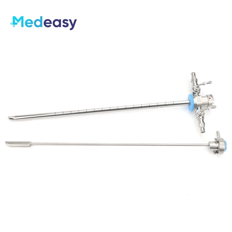 جراحة المسالك البولية غمد وسدادة، منظار المسالك البولية غمد خارجي وسدادة