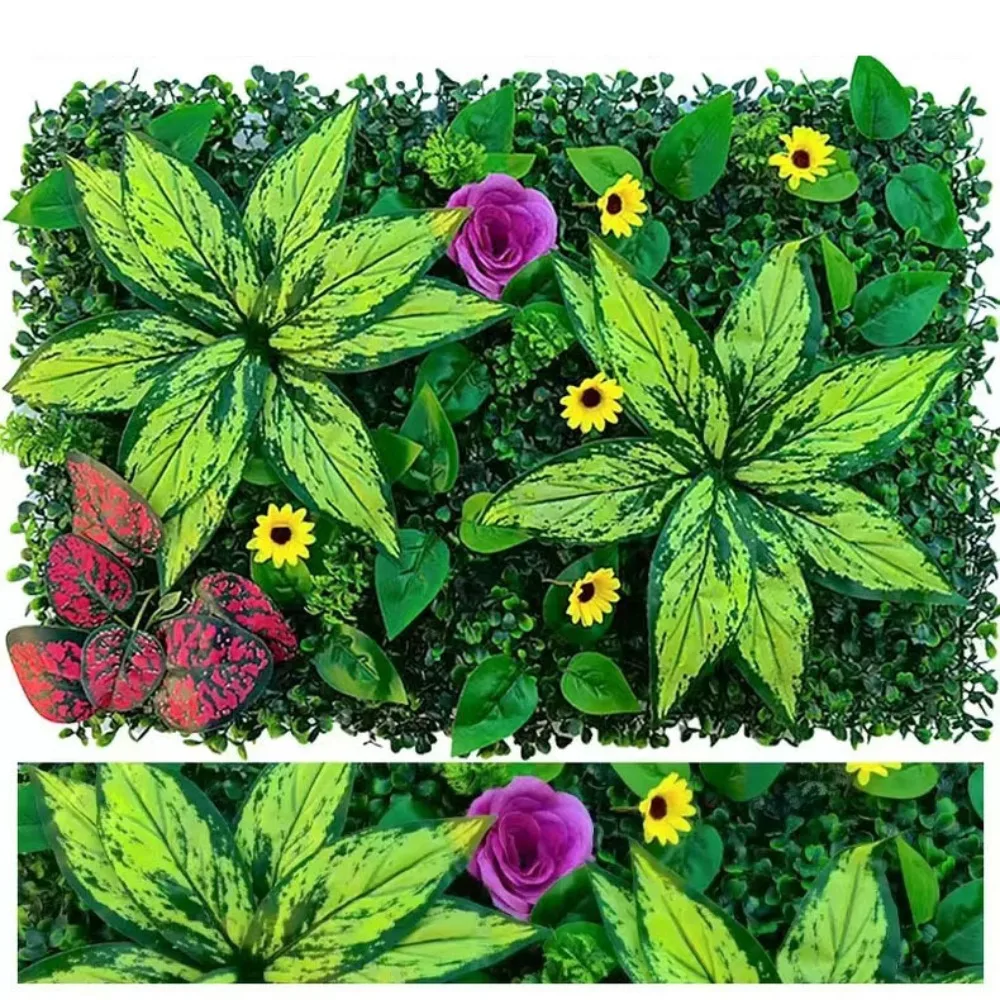 panneau-mural-de-plantes-artificielles-60x40cm-bricolage-simulation-de-fleurs-feuille-de-plante-d'erable-protection-uv-vie-eternelle-faux-tapis-d'herbe-verte