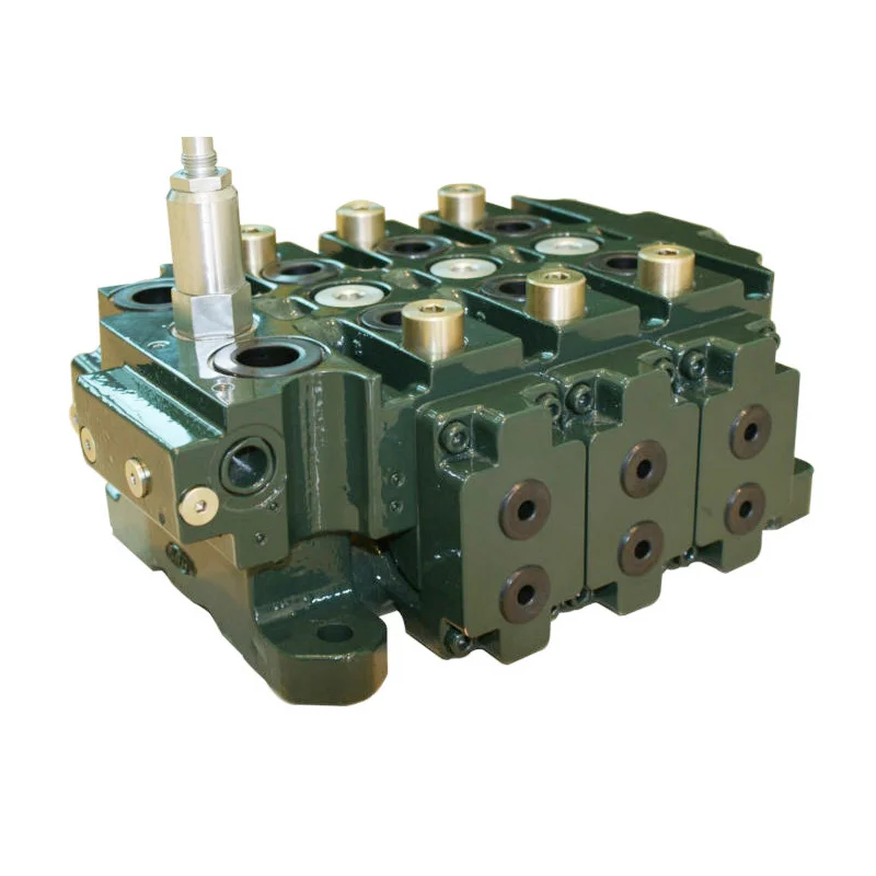 Chine fournisseurs électriques avancés vannes de commande directionnelles 80 Lpm vanne électrique monobloc hydraulique 12v