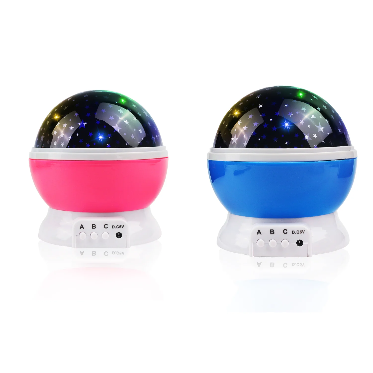 

LED Rainbow Fantasy Automatic Rotating Starry Sky Light Party Gathering Atmosphere Light Starry Sky Projector Night Light